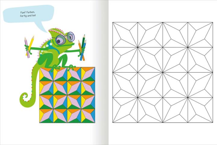 Produktbild Optische Illusionen – Malbuch