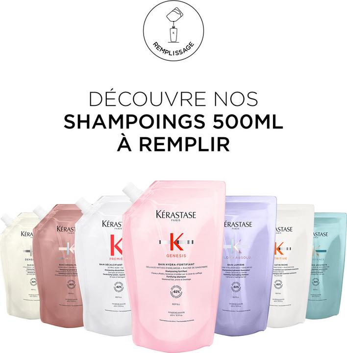 Produktbild Kérastase Bain Satin Riche (500 ml, Flüssiges Shampoo)