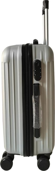 Actual product image NTK-Collection Hartschalenkoffer 2er-Set Frenzi Silber (80 l, M (50 - 90l), L (90 - 115l))