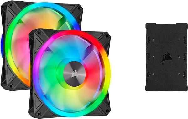 Image du produit Corsair iCUE QL140 RGB (140 mm, 2 x)