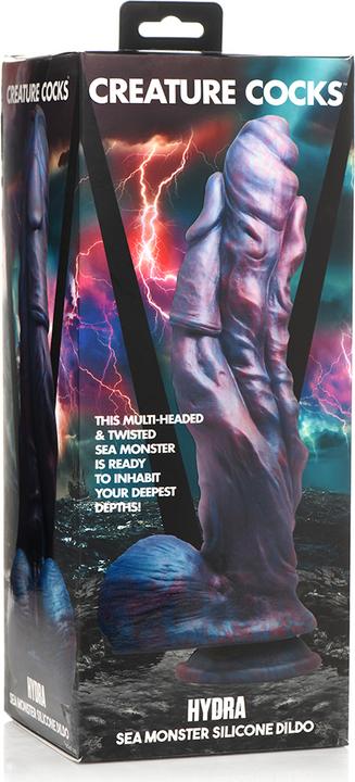 Actual product image Creature Cocks Hydra Seeungeheuer Silikon Dildo