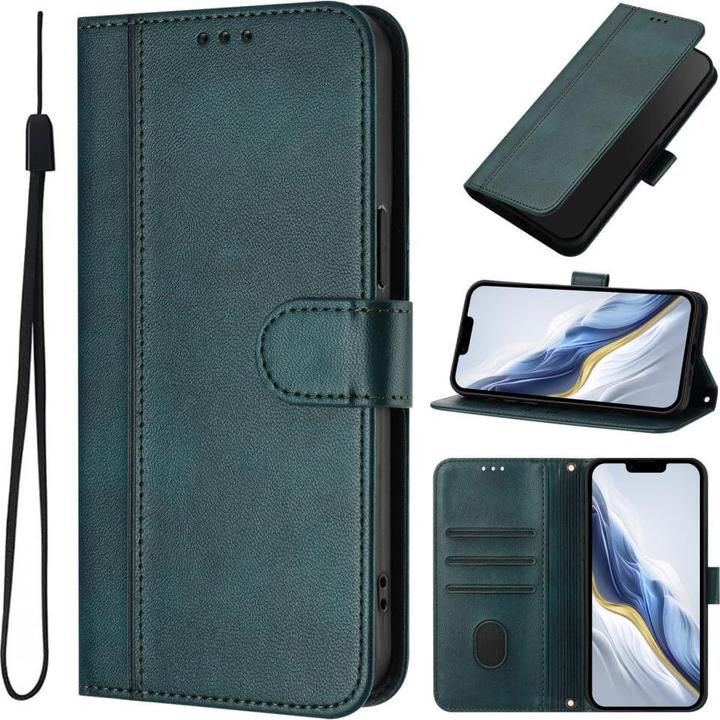 Actual product image Cover-Discount HONOR Magic7 Lite – Wildleder Look Etui im Vintage Design (Honor Magic7 Lite)
