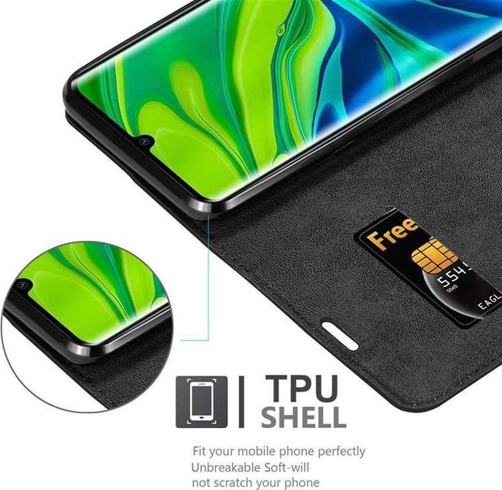 Immagine prodotto Cadorabo Copertina magnetica invisibile del libro (Xiaomi Mi Note 10, Xiaomi Redmi Nota 10S)