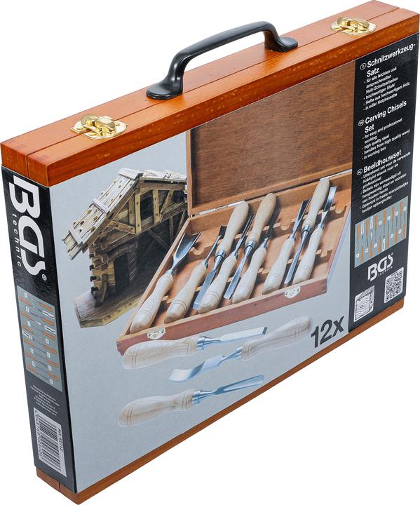 Actual product image BGS Chisel Set 12 pcs. (12 mm)