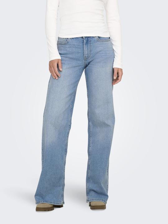 Actual product image Only ONLCHRIS Mittlere Taille Weiter Beinschnitt Jeans Jeans mit weitem Bein (W31/L30)