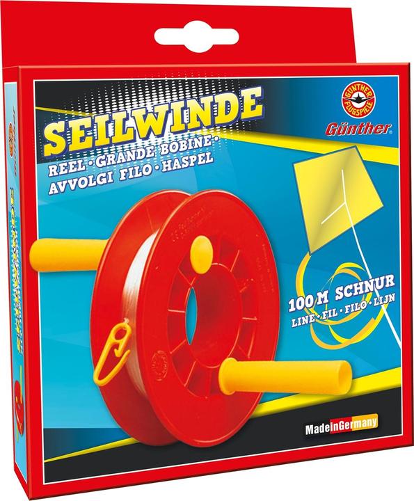 Produktbild Magni Seilwinde mit 100m Schnur Reissfestigkeit 10kg