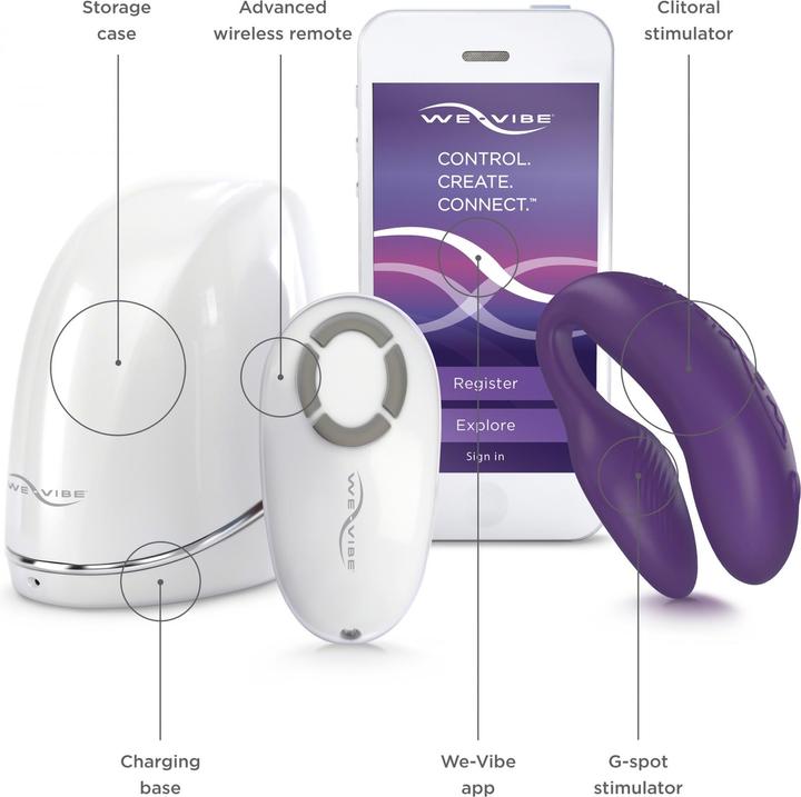 Produktbild We-Vibe 4 Plus Purple