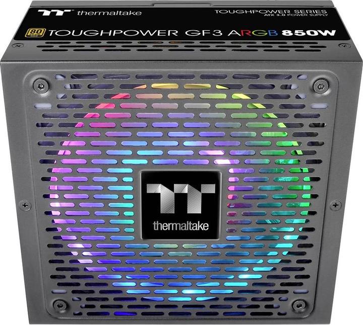 Produktbild Thermaltake ToughPower GF3 ARGB 850W EU Gold Netzteil ATX 3.0 80+ Gold PCle 5.0 (850 W)