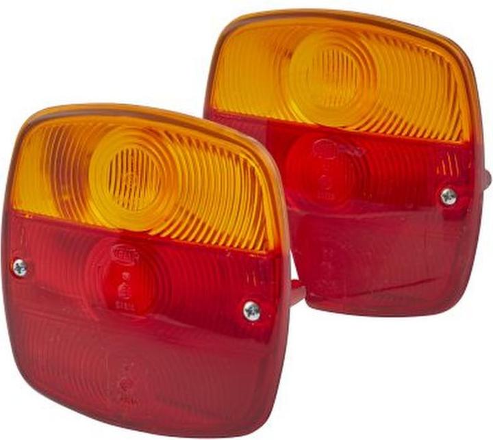 Image du produit Hella 2 Verres de feux arrière pour ATLAS COPCO CLAAS DAF TEREX