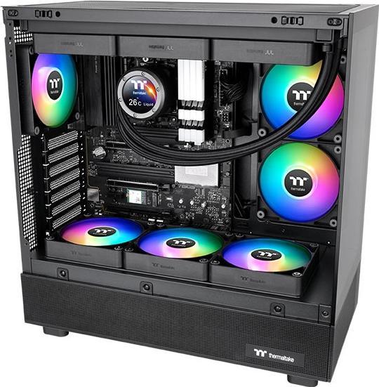 Actual product image Thermaltake 140mm CT140 Reverse ARGB Sync PC Cooling Fan (140 mm, 2 x)