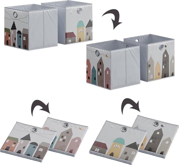 Actual product image Vicco Faltbox (30 x 30 x 30 cm)