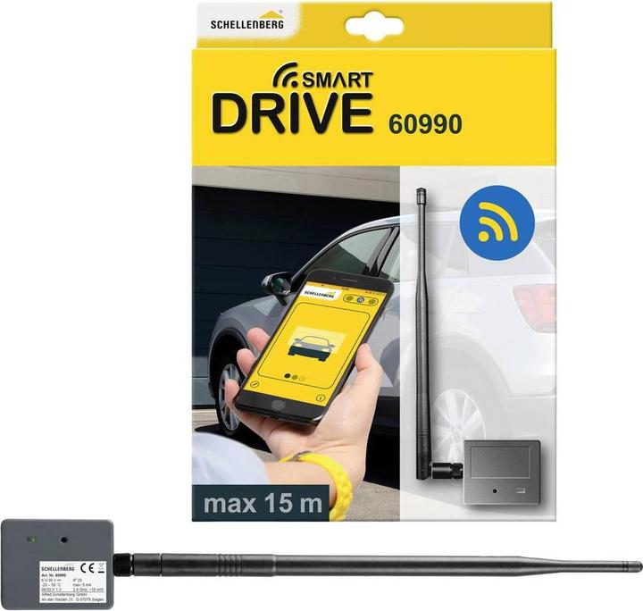 Actual product image Schellenberg Smartphone Garage Door Opener