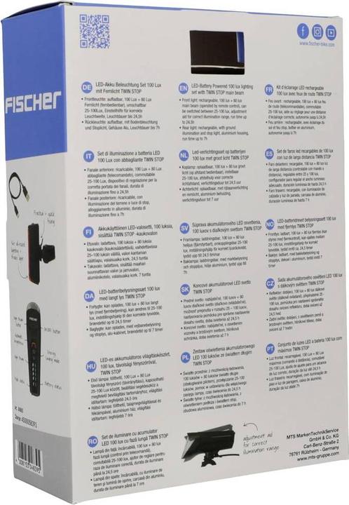 Produktbild Fischer Set Plus 100/130 (400 lm, 30 lm)