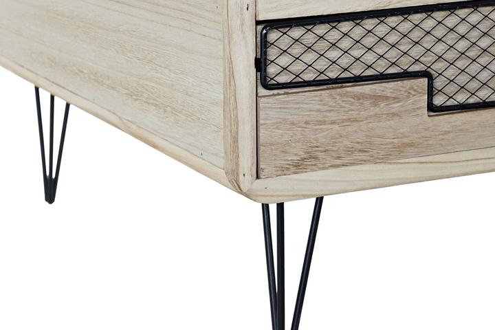 Produktbild DKD Home Decor TV furniture Metal Paolownia wood (115 x 61 x 43 cm)