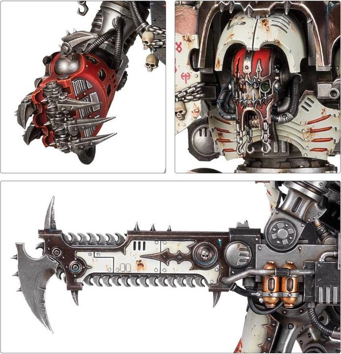 Image du produit Games Workshop Warhammer 40k - Chaos Knights Chevalier Ruineur (Matières plastiques)