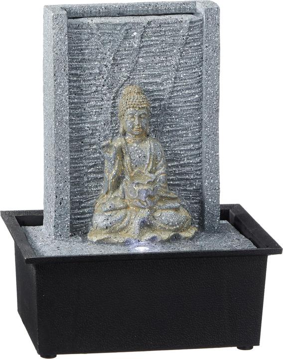 Produktbild HTI-Living LED Zimmerbrunnen mit Buddhafigur