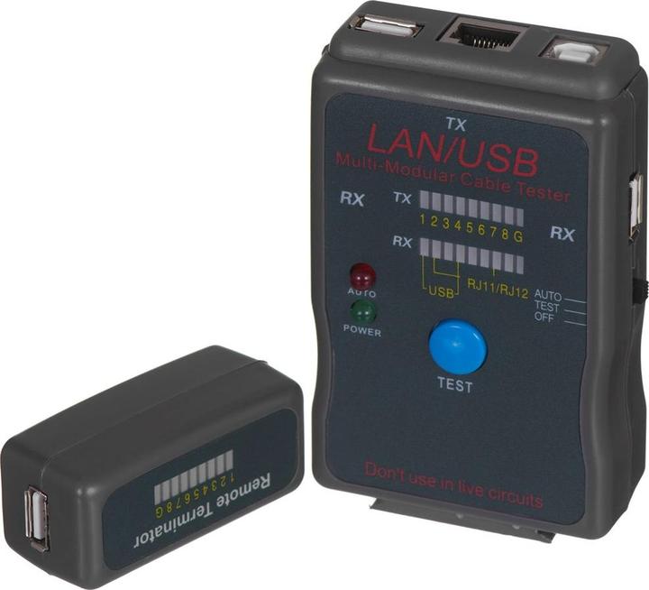 Immagine prodotto Gembird Cablexpert NCT-2 Tester per cavi di rete