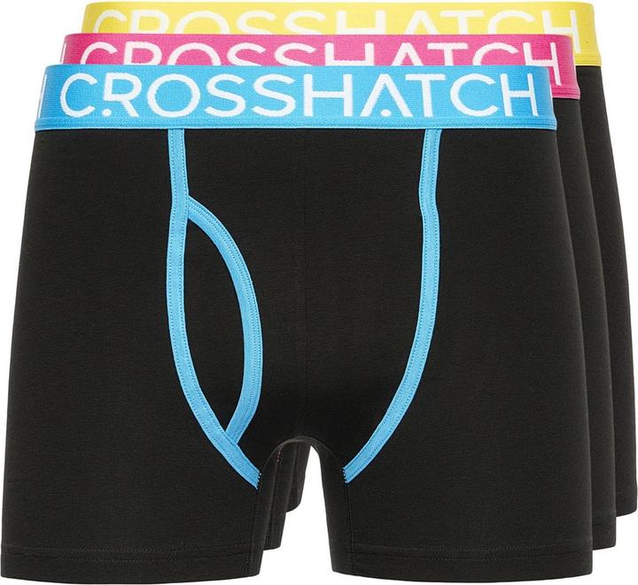 Crosshatch Trioglow Boxershorts (3erPack) (XL, 3er Pack)