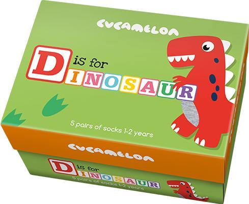 Actual product image Cucamelon Dippy the Dinosaur (5-pack, One size)