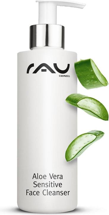 Produktbild RAU Cosmetics Aloe Vera Sensitive Face Cleanser - Vegane Reinigung für sensible, trockene Haut