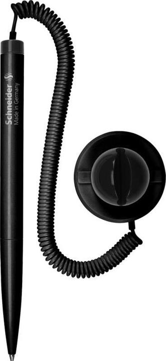 Produktbild Schneider Kugelschreiber Klick-Fix-Pen 1mm schwarz dokumentenecht Farbe des Schaftes: schwarz (Schwarz, 1 x)