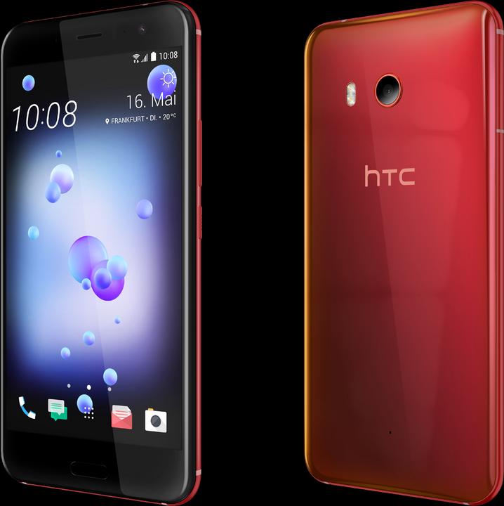 Produktbild HTC U11 (64 GB, Solar Red, 5.50", Hybrid Dual SIM, 12.20 Mpx, 4G)