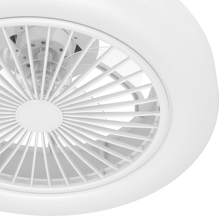 Produktbild EGLO Ortona Plafondlamp met ventilator - 46cm - AC-longer life - Wit