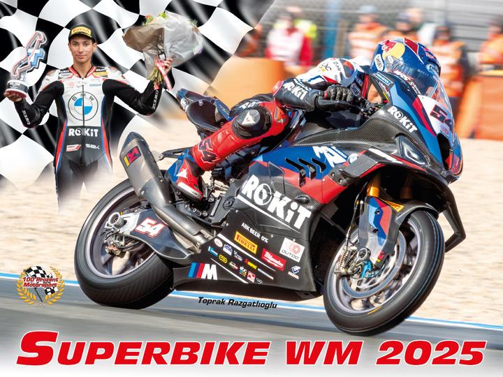 Produktbild Superbike WM Kalender 2025 (Harter Einband, Deutsch)