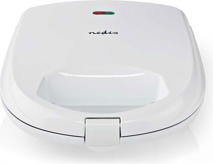 Produktbild Nedis KASM110FWT Sandwichmaker 700 W 20.5 x 12 cm Automatischer Temperaturkontrolle ABS (EU-Stecker)