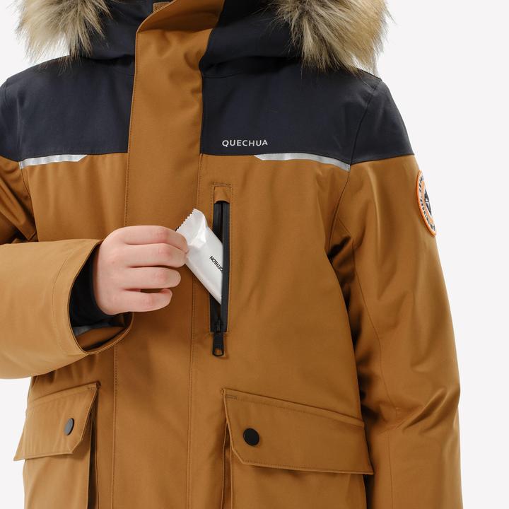 Immagine prodotto Quechua Giacca invernale parka bambini taglia 122-170 calda fino a -23 °C impermeabile per escursioni -