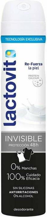 Lactovit INVISIBLE ANTIMANCHAS deo spray 200 ml (Spray, 200 ml)