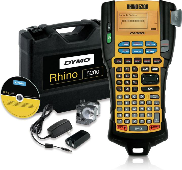 Actual product image Dymo Rhino 5200 Kit Labelling machine (180 dpi)