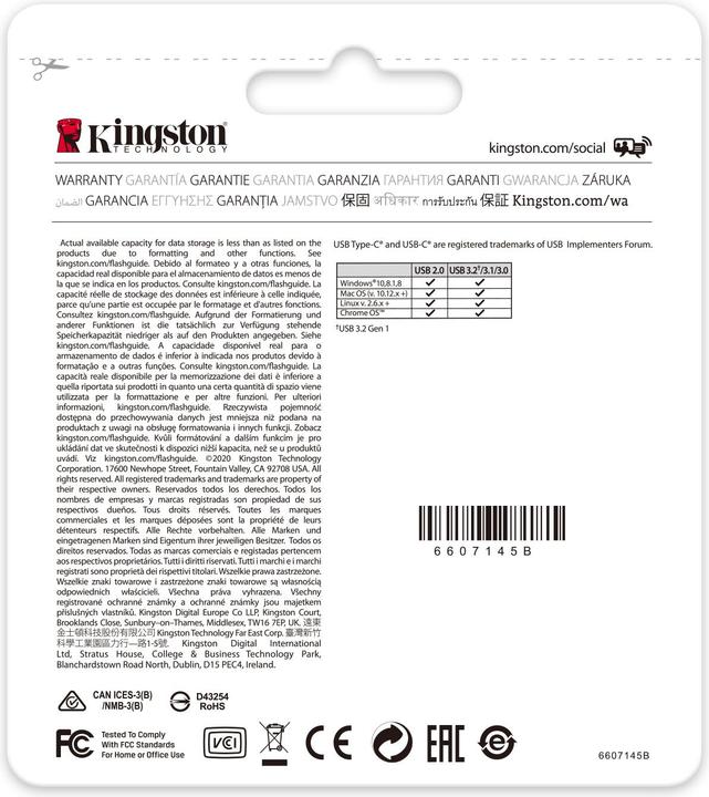 Produktbild Kingston DataTraveler 70 (128 GB, USB-C)