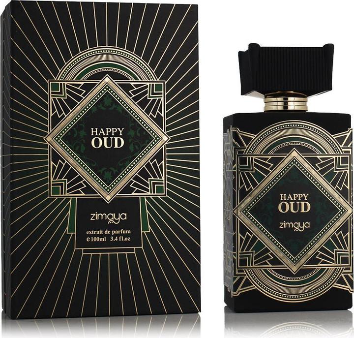 Produktbild Zimaya Happy Oud Extrait de Parfum Spray Unisex 3.4oz 100ml Brand New Item! (Extrait De Parfum, 100 ml)