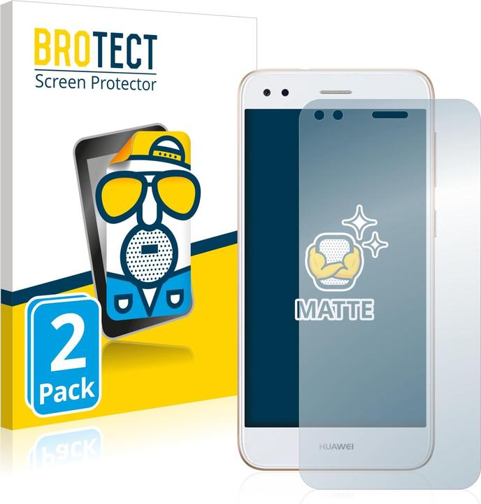 Actual product image BROTECT Protector Anti-Glare (2 Piece, Huawei P9 Lite Mini)