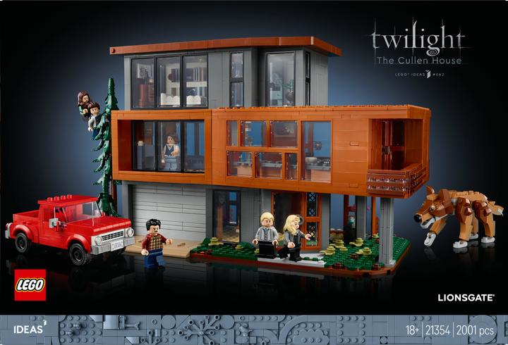 Produktbild LEGO Das Haus der Cullens aus Twilight (21354, LEGO Ideas, LEGO Seltene Sets)