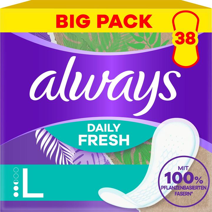 Always Slipeinl Dail Fres pfl Lo BigP 38 (38 x, Slipeinlagen)