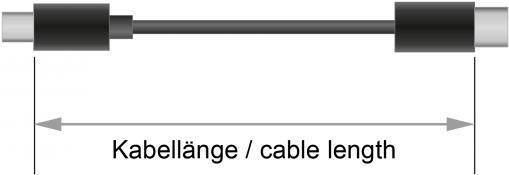 Actual product image Delock USB C – USB C (2 m, USB 2.0)