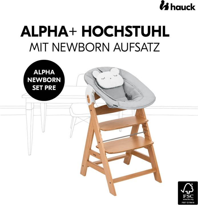 Immagine prodotto Hauck Alpha Newborn Set Pre Nature (Seggiolone)