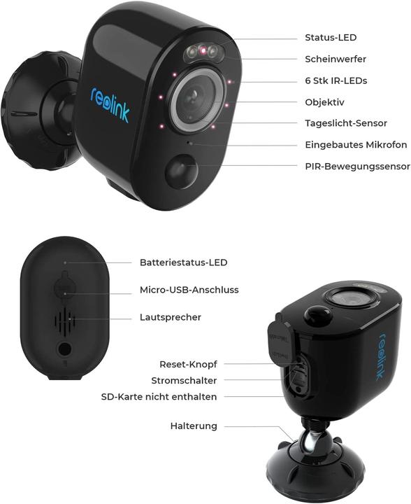 Produktbild Reolink Argus 3 Pro (2560 x 1440 Pixels)
