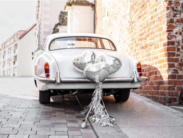 Produktbild Partydeco Auto Dekorations-Set für Hochzeiten DIY
