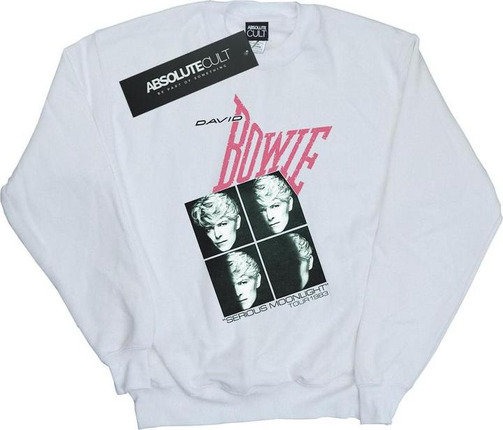 David Bowie Serious Moonlight Tour 83 Sweatshirt (M)