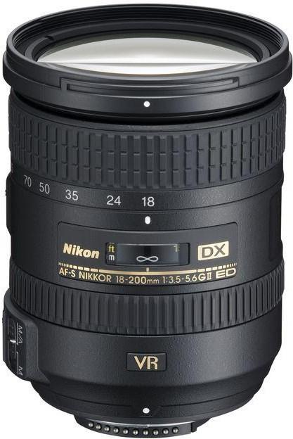 Nikon AF-S Nikkor 18-200mm f/3.5-5.6 G ED DX VR II (Nikon DX, APS-C / DX)