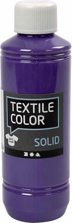 Creativ Company Textile Color Vernice coprente per tessuti - Viola, 250 ml (Lillà, 250 ml)