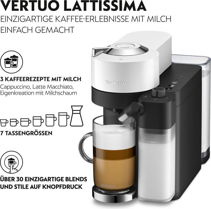 Actual product image De'Longhi Nespresso Vertuo Lattissima (NESPRESSO Vertuo)