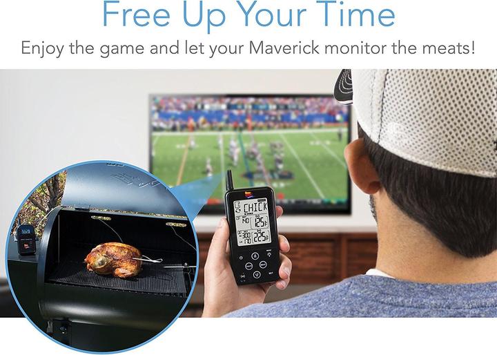 Actual product image Maverick BBQ Et-733