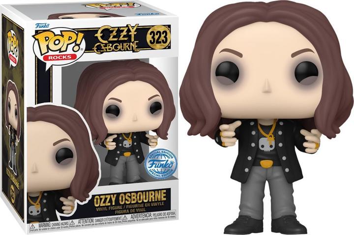 Actual product image Funko POP! Rocks Ozzy Osbourne (Black Suit) Edition Limitée