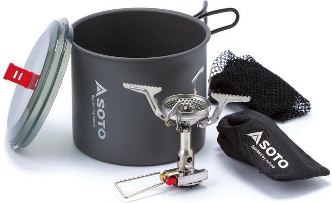 Image du produit Soto Réchaud à gaz Amicus Piezo avec New River Pot