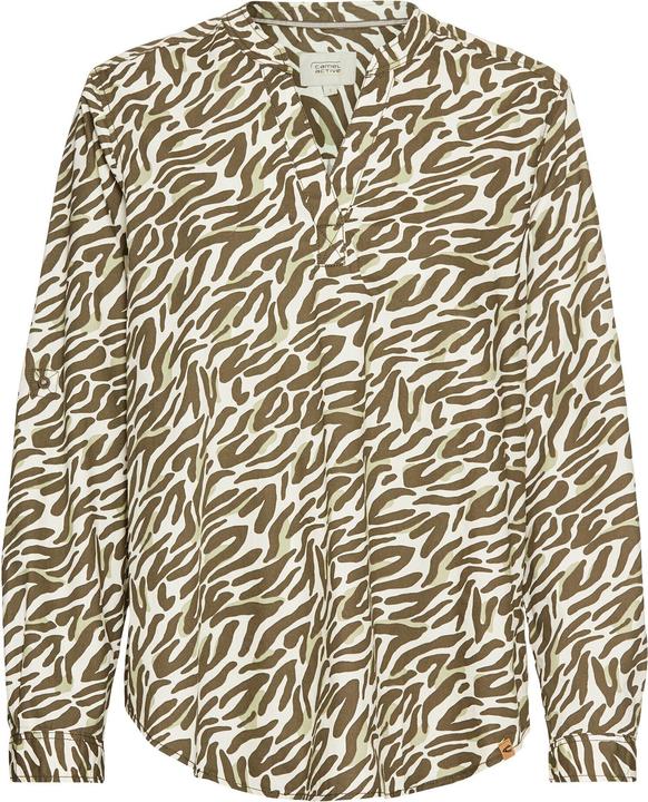 Image du produit Camel Active Langarm-Bluse mit Allover-Print (L)