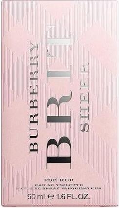 Actual product image Burberry Brit Sheer by Eau de Toilette Spray 50 ml (Eau de toilette, 50 ml)